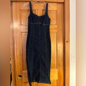 Sexy denim dress